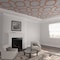 Ekena Millwork 66 56W x 66 56H x 14T Large Bradley Decorative Fretwork Wood Ceiling Panels, Cherry CELW67X67X0250BRDCH - alternate 1